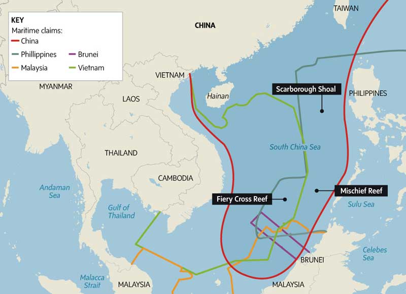 SE Asia maritime claims